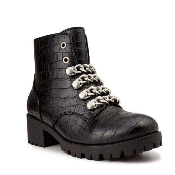 Sugar Obvi Combat Boots - Picture 1 of 5